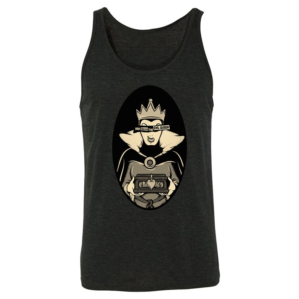 Unisex Jersey Tank - HENCLTEE - Charcoal Black Triblend - 5