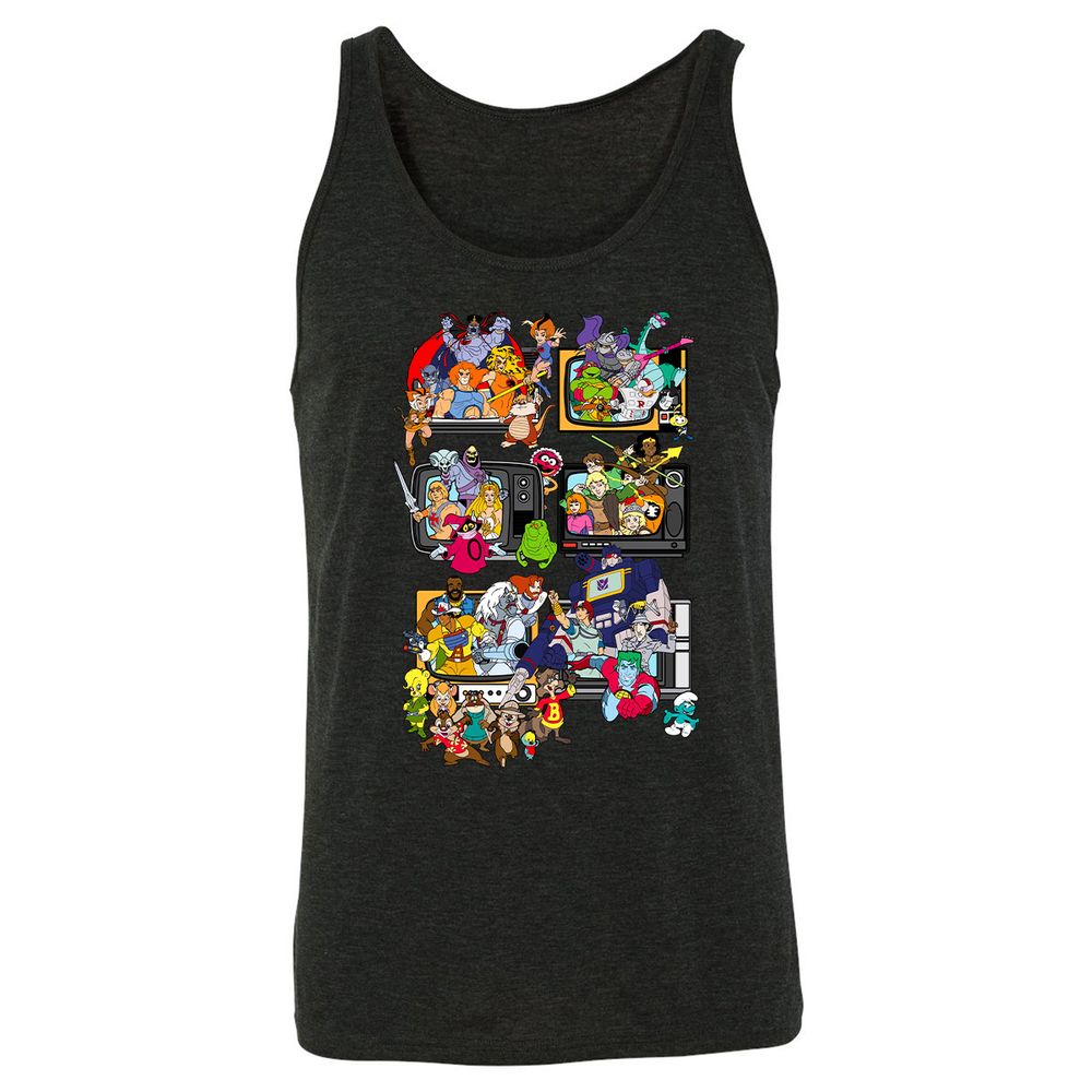 Unisex Jersey Tank - WEDR77L2 - Charcoal Black Triblend - 5