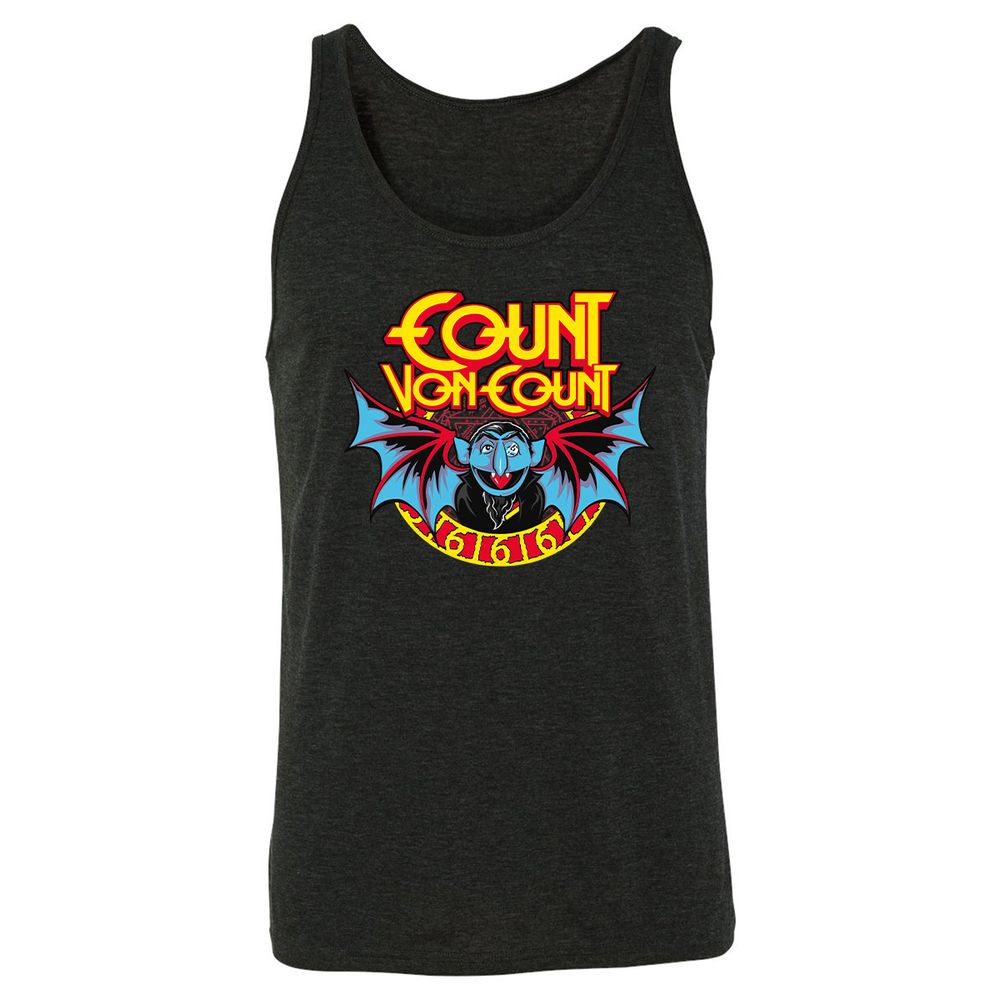 Unisex Jersey Tank - SEVLQLF4 - Charcoal Black Triblend - 5