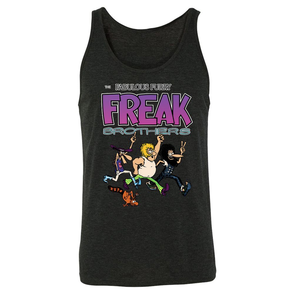 Unisex Jersey Tank - KBN8485A - Charcoal Black Triblend - 5