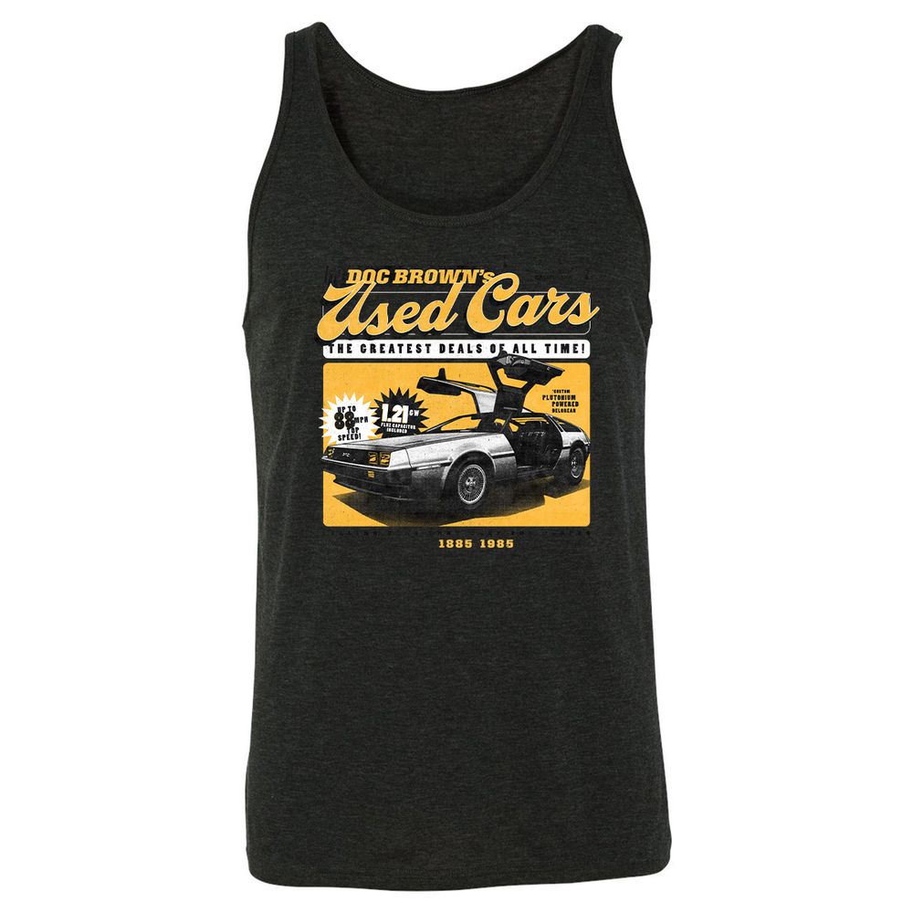 Unisex Jersey Tank - JYX42PAG - Charcoal Black Triblend - 5