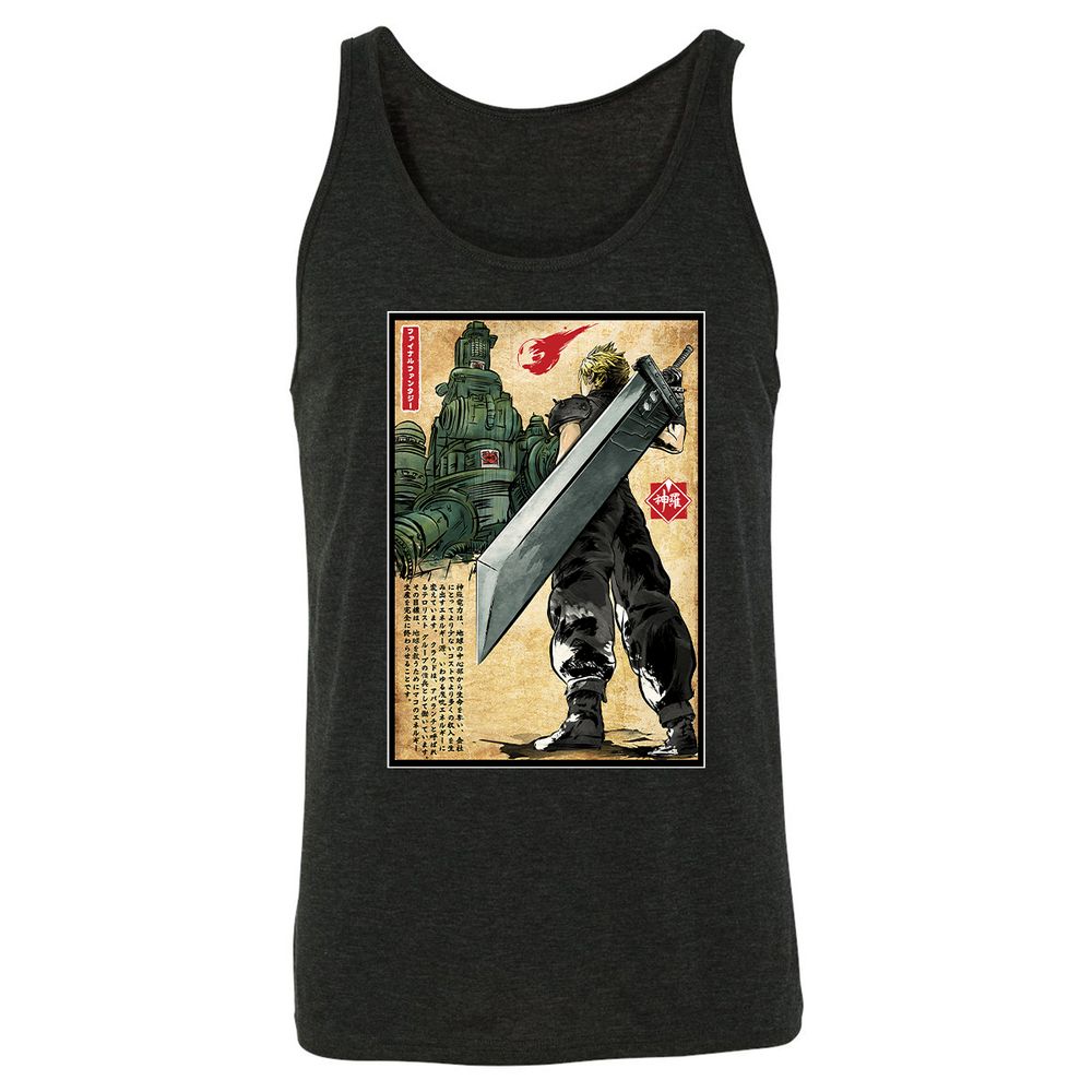 Unisex Jersey Tank - 88MTZNN5 - Charcoal Black Triblend - 5