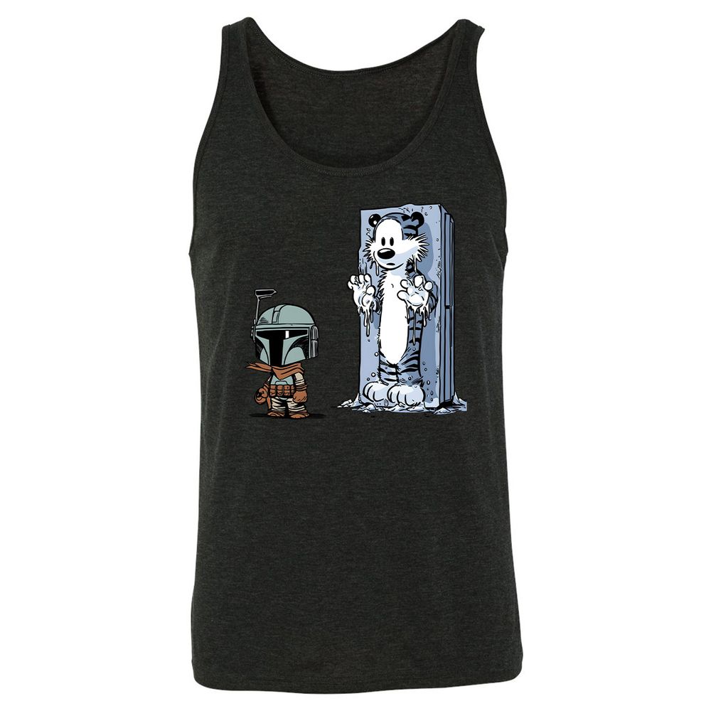 Unisex Jersey Tank - A3A6LXRU - Charcoal Black Triblend - 5