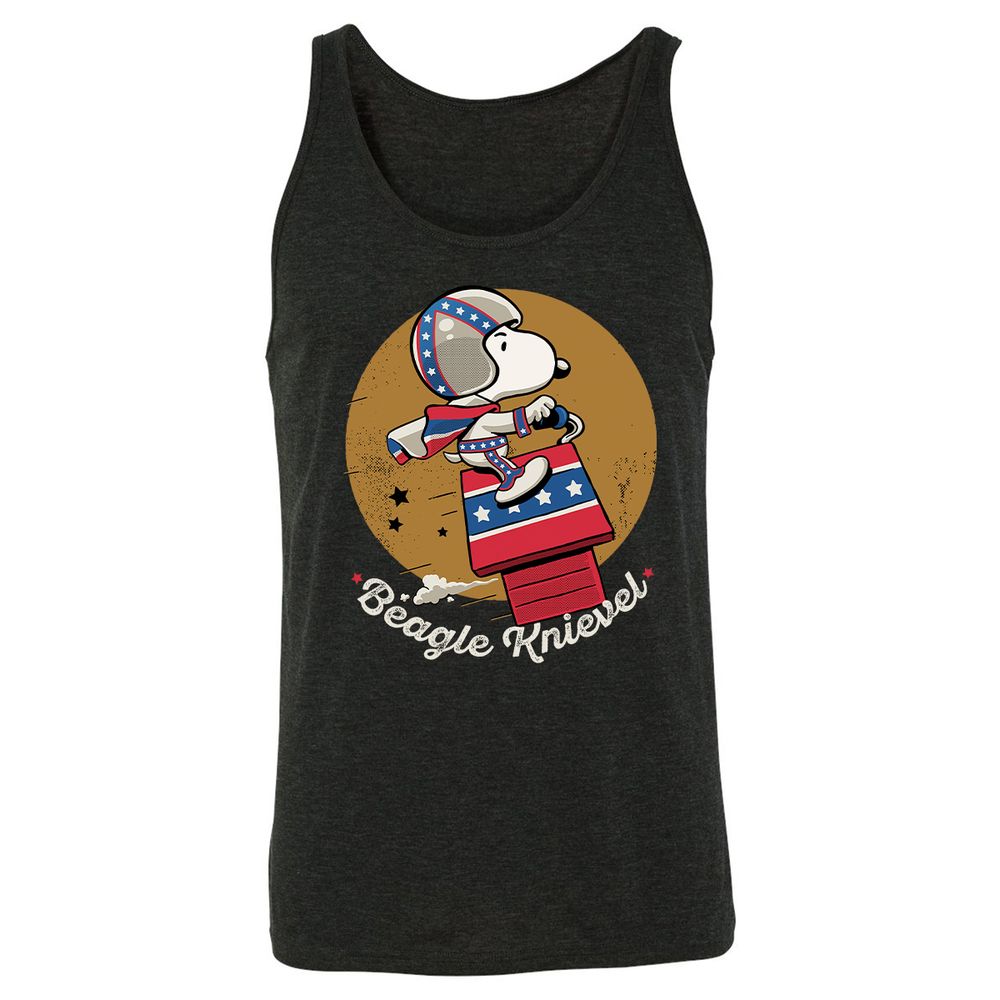Unisex Jersey Tank - 56YTN6XW - Charcoal Black Triblend - 5