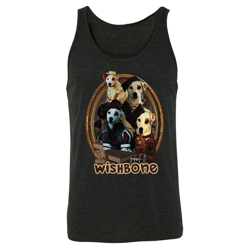 Unisex Jersey Tank - JQUQURVF - Charcoal Black Triblend - 5