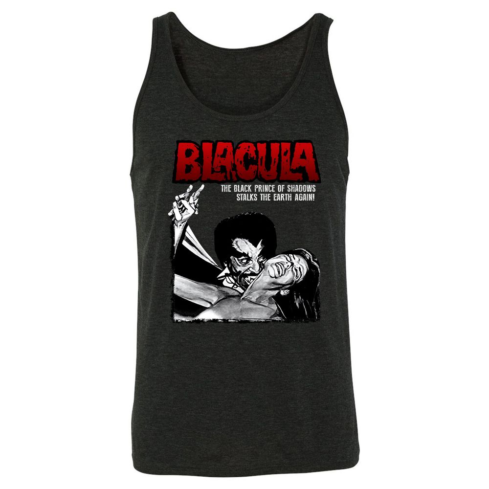 Unisex Jersey Tank - BZFC9QF7 - Charcoal Black Triblend - 5