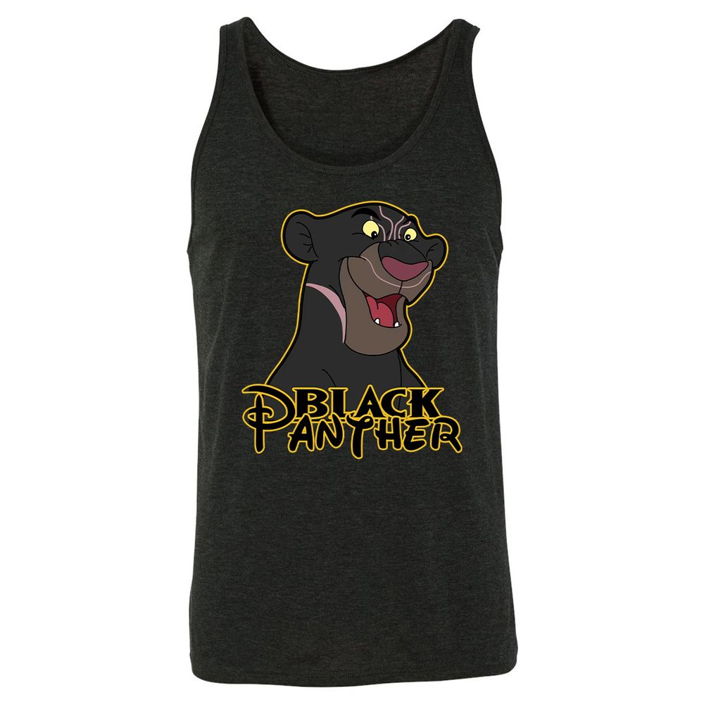 Unisex Jersey Tank - BY261CD4 - Charcoal Black Triblend - 5