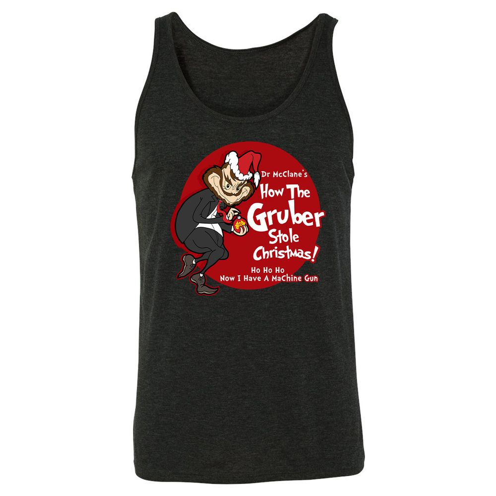 Unisex Jersey Tank - 8FQNWF9S - Charcoal Black Triblend - 5