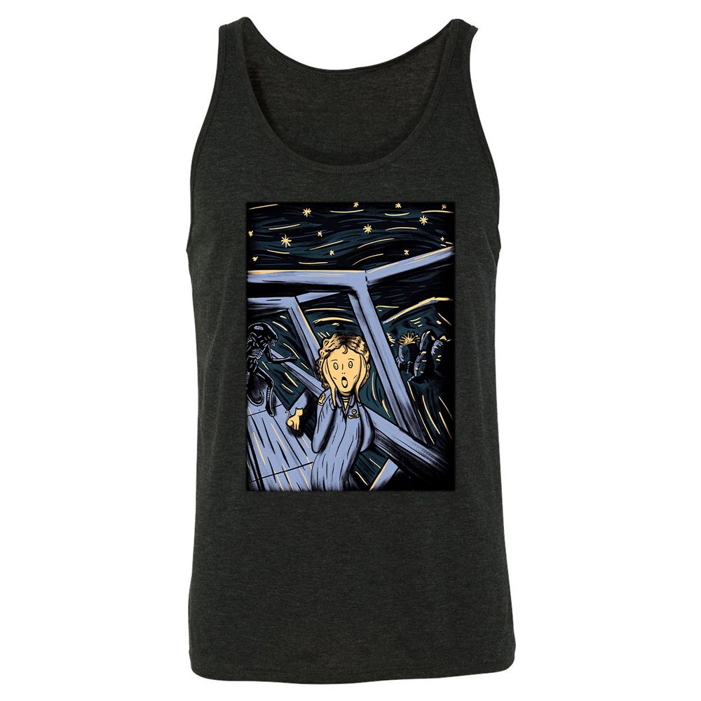 Unisex Jersey Tank - PRZ5RFNE - Charcoal Black Triblend - 5