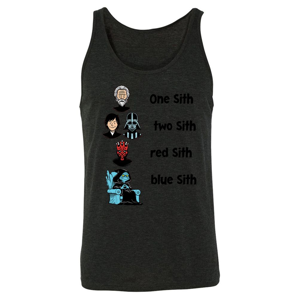 Unisex Jersey Tank - ZCKL9Y7A - Charcoal Black Triblend - 5