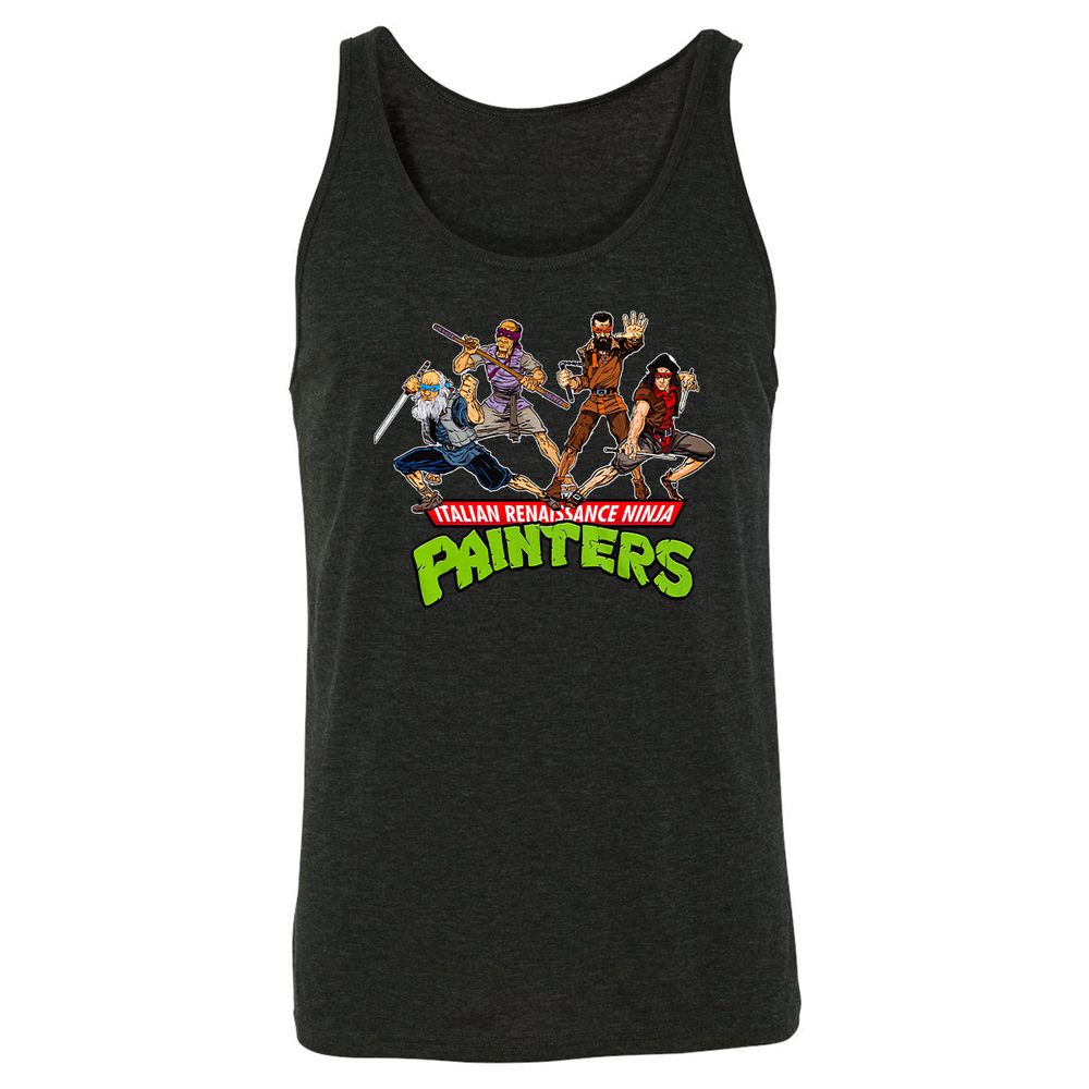 Unisex Jersey Tank - T3STCXHG - Charcoal Black Triblend - 5