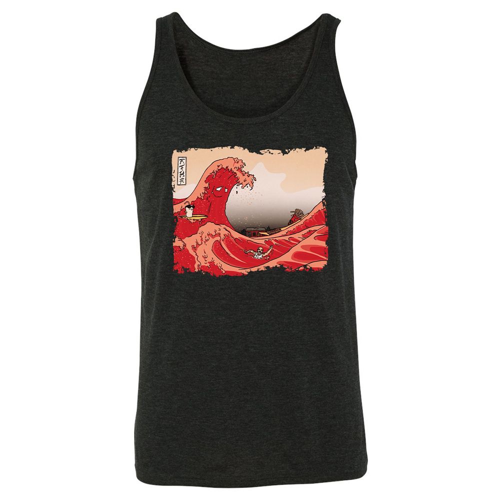 Unisex Jersey Tank - KAZ474CL - Charcoal Black Triblend - 5