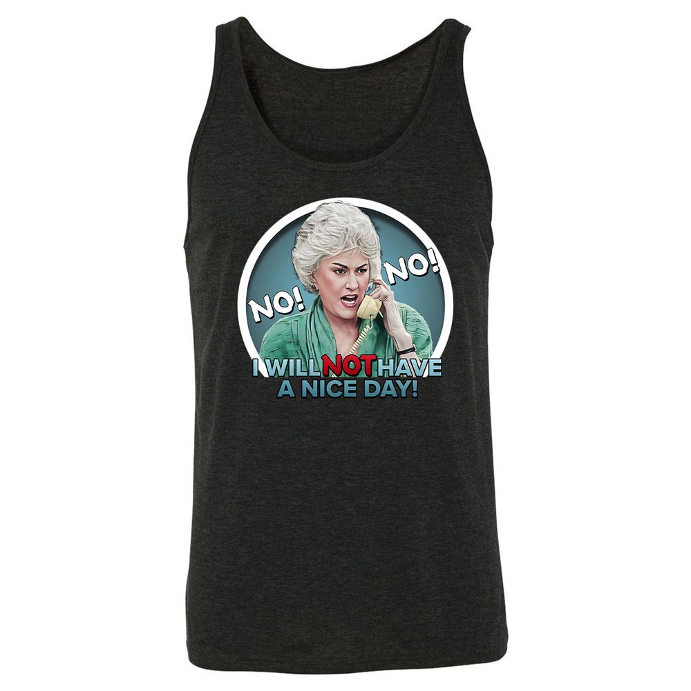 Unisex Jersey Tank - X4L1RA2Q - Charcoal Black Triblend - 5