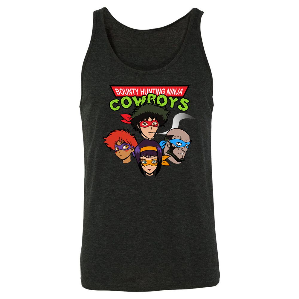 Unisex Jersey Tank - UCMEDFDS - Charcoal Black Triblend - 5