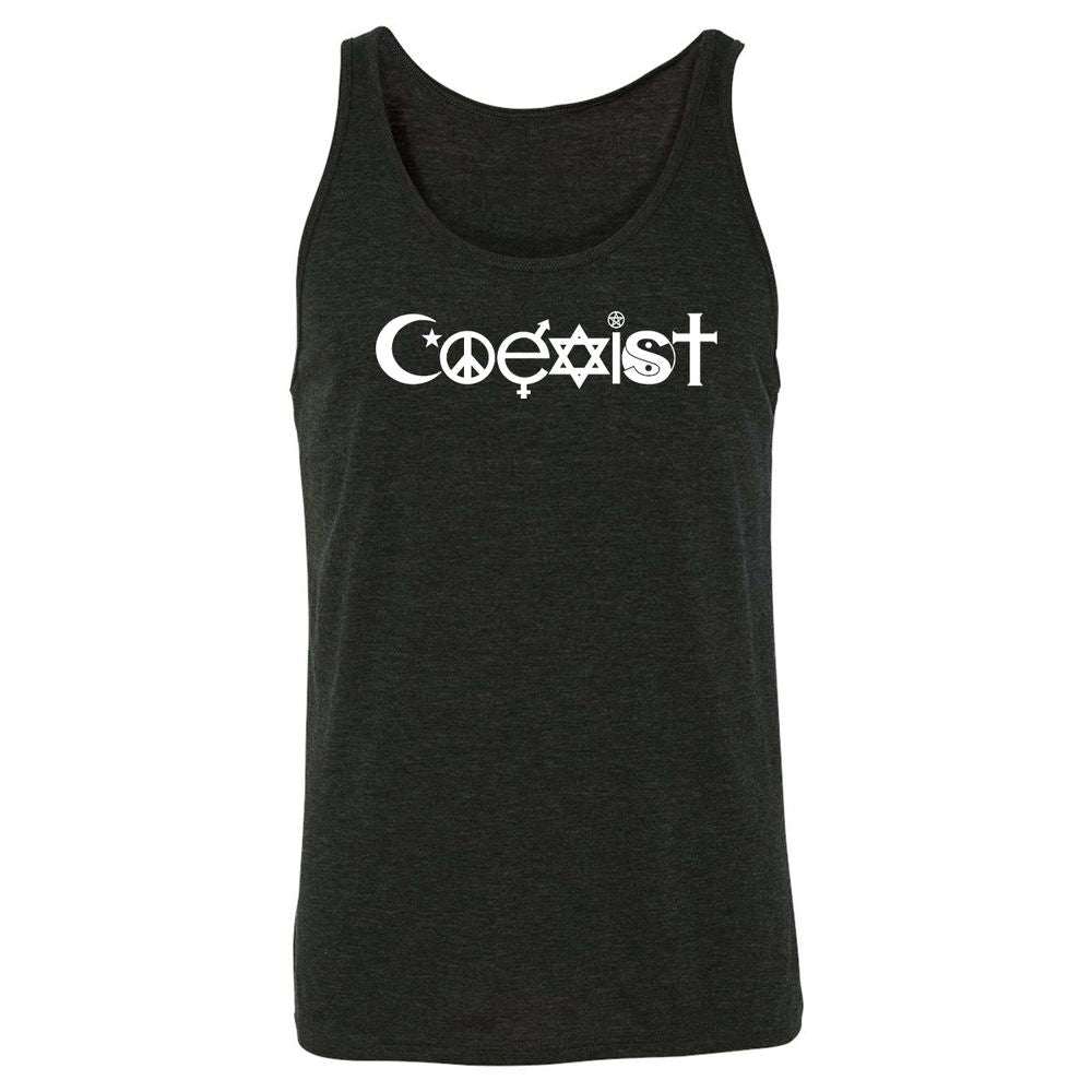 Unisex Jersey Tank - N2J1U3S5 - Charcoal Black Triblend - 5