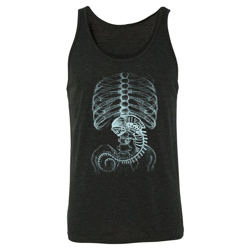 Unisex Jersey Tank - RDTUB6FV - Charcoal Black Triblend - 5