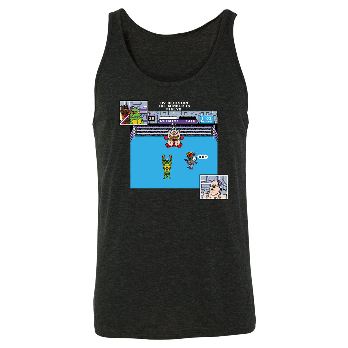 Unisex Jersey Tank - QDFRU2UQ - Charcoal Black Triblend - 5