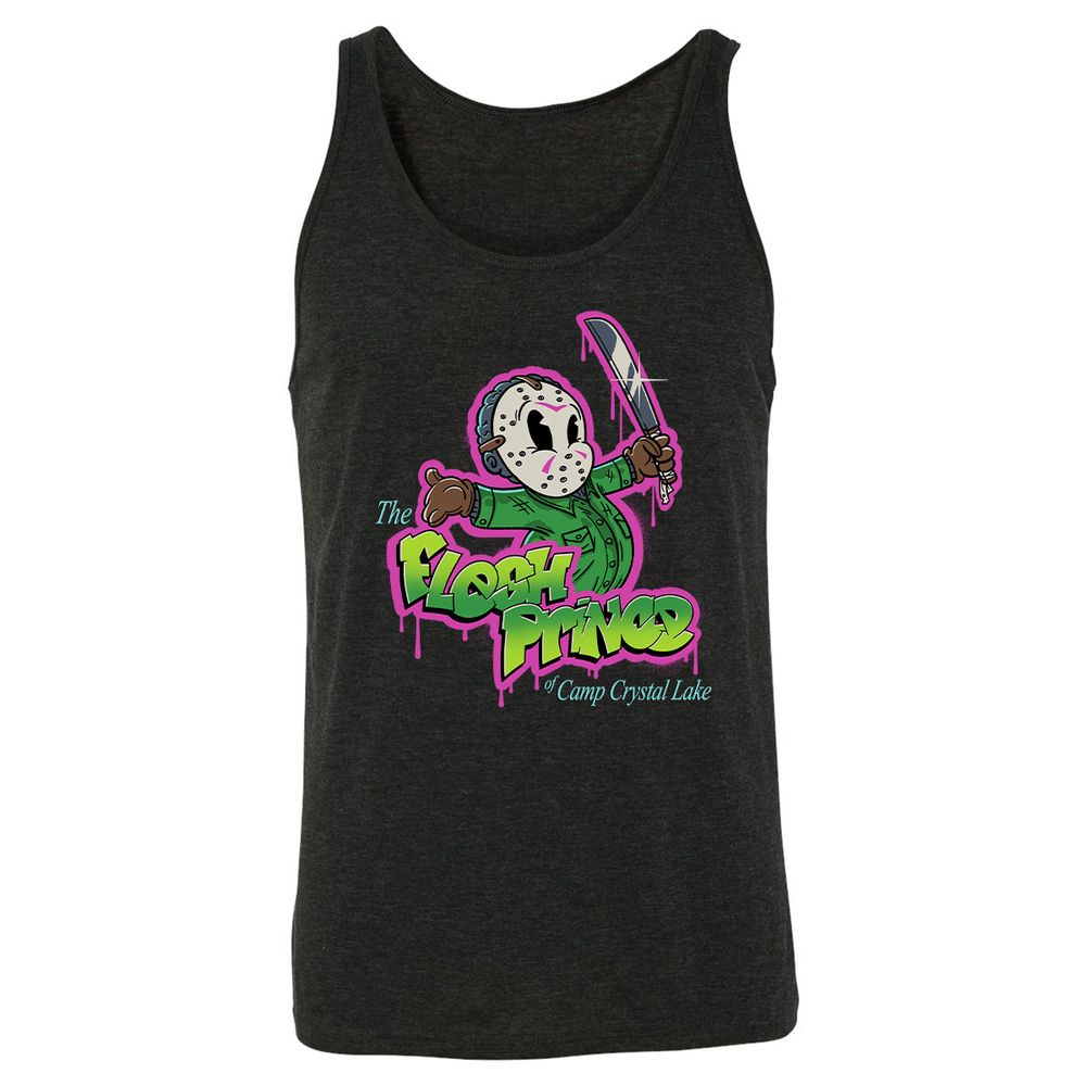 Unisex Jersey Tank - K7AKG3JY - Charcoal Black Triblend - 5