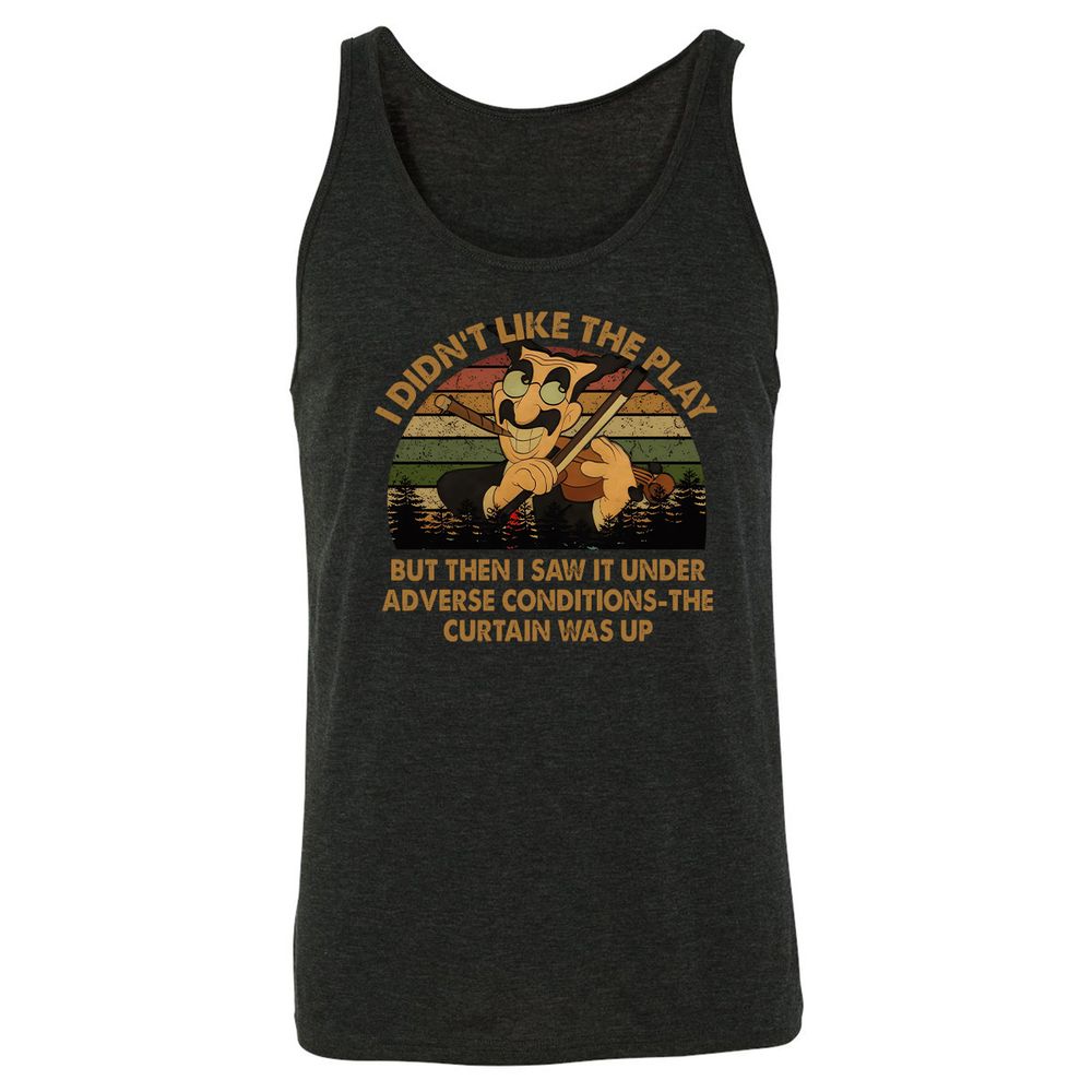 Unisex Jersey Tank - SMME86KA - Charcoal Black Triblend - 5