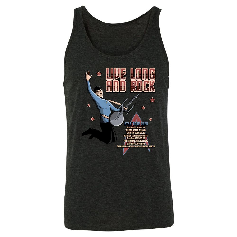 Unisex Jersey Tank - CN74PCQB - Charcoal Black Triblend - 5
