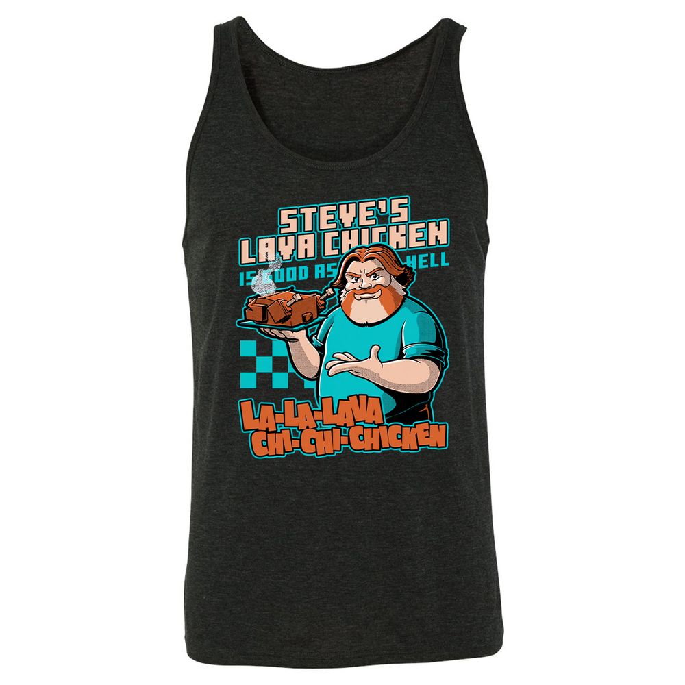 Unisex Jersey Tank - HTX6CZ48 - Charcoal Black Triblend - 5