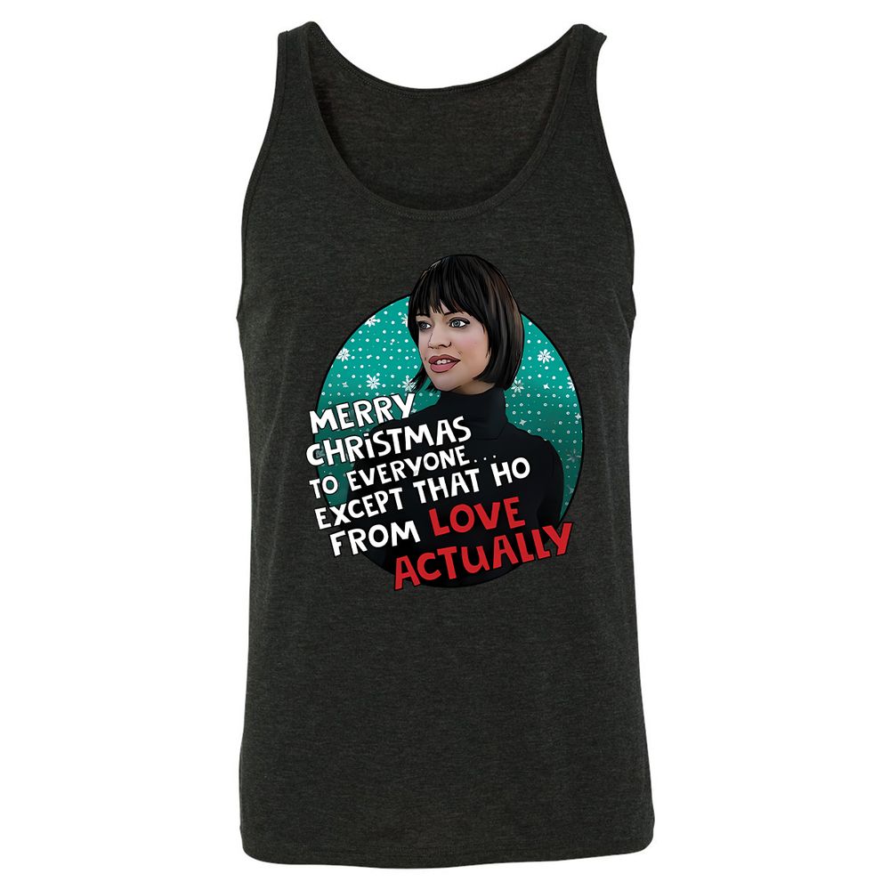 Unisex Jersey Tank - SZDEZFZT - Charcoal Black Triblend - 5