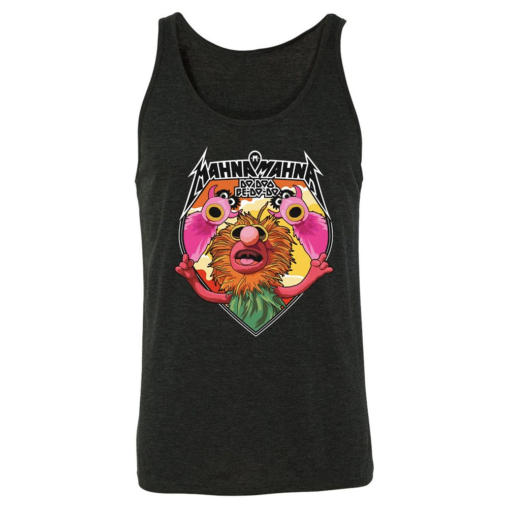 Unisex Jersey Tank - 98A37737 - Charcoal Black Triblend - 5
