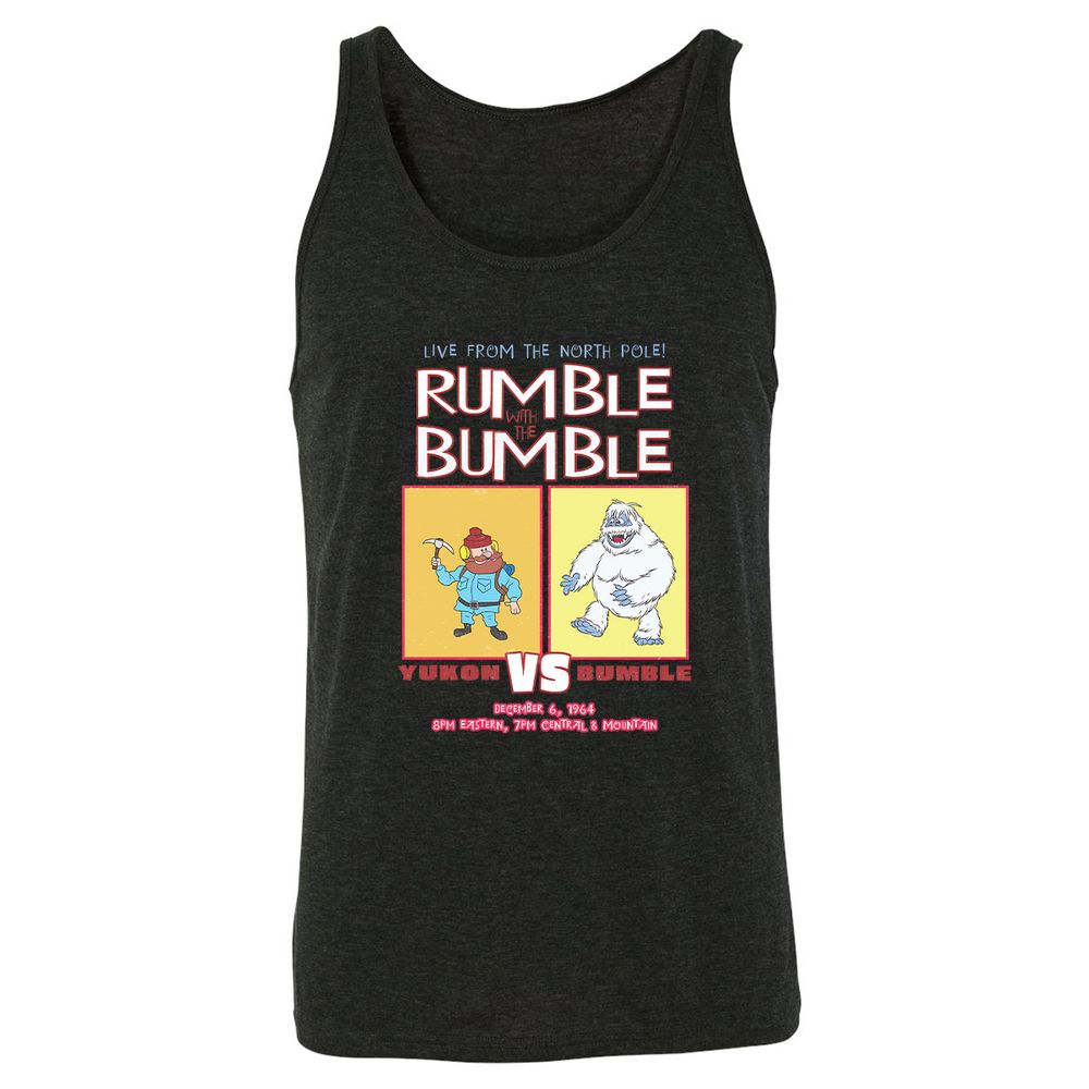 Rumble With The Bumble - Charcoal Black Triblend - 5
