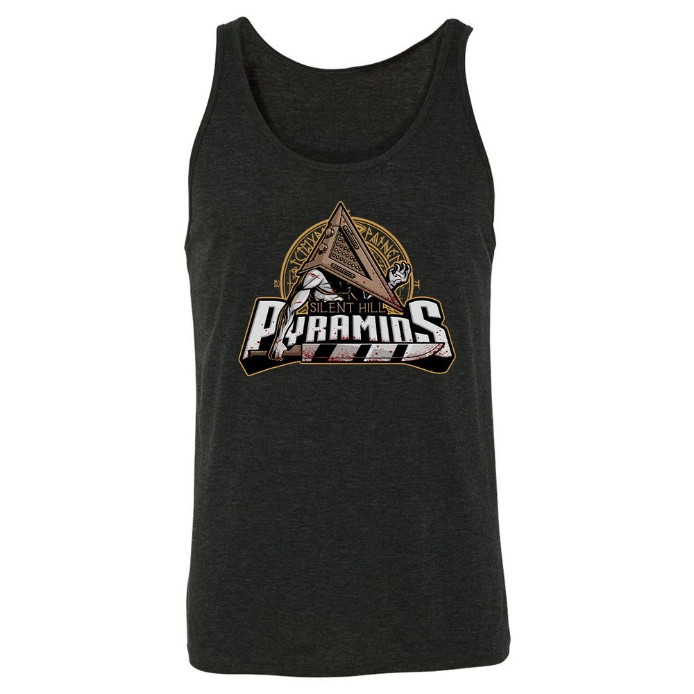 Unisex Jersey Tank - EQN88XF3 - Charcoal Black Triblend - 5