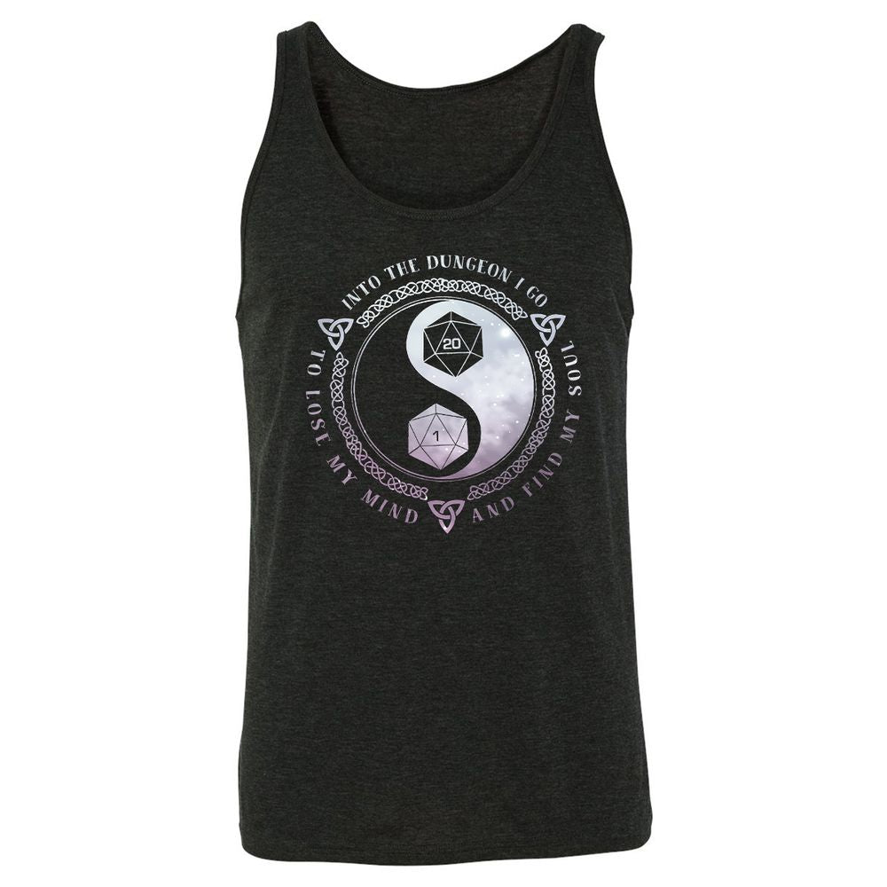 Unisex Jersey Tank - 8U27YEFU - Charcoal Black Triblend - 5