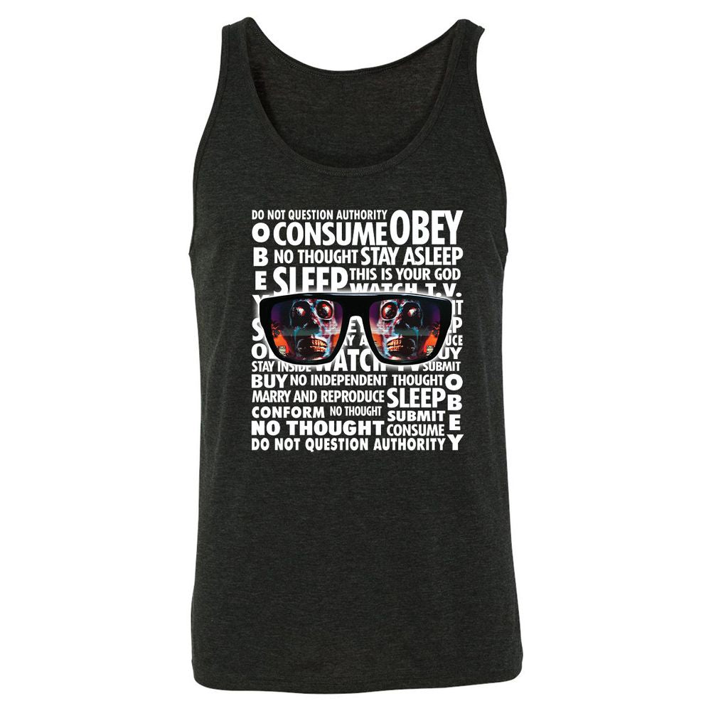 Unisex Jersey Tank - 4PSWVXVN - Charcoal Black Triblend - 5