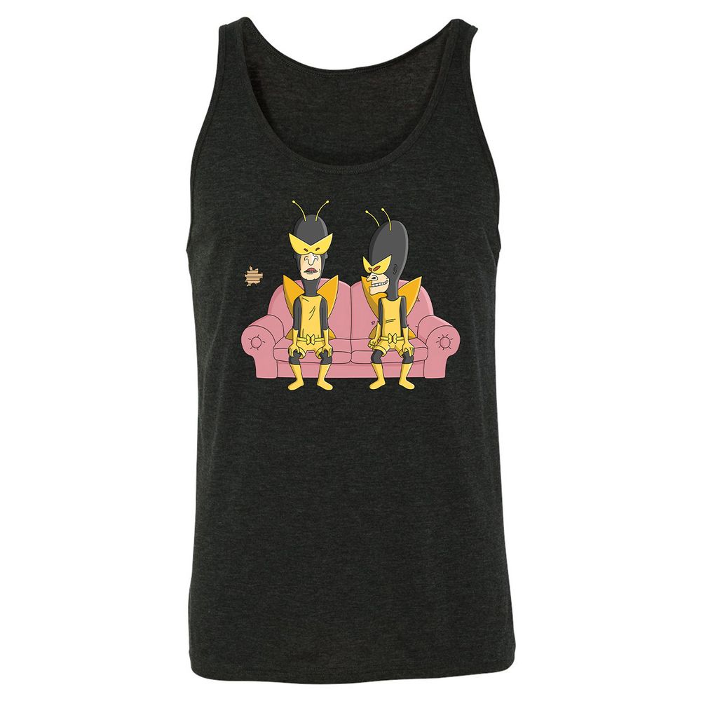 Unisex Jersey Tank - PYTC6UW8 - Charcoal Black Triblend - 5