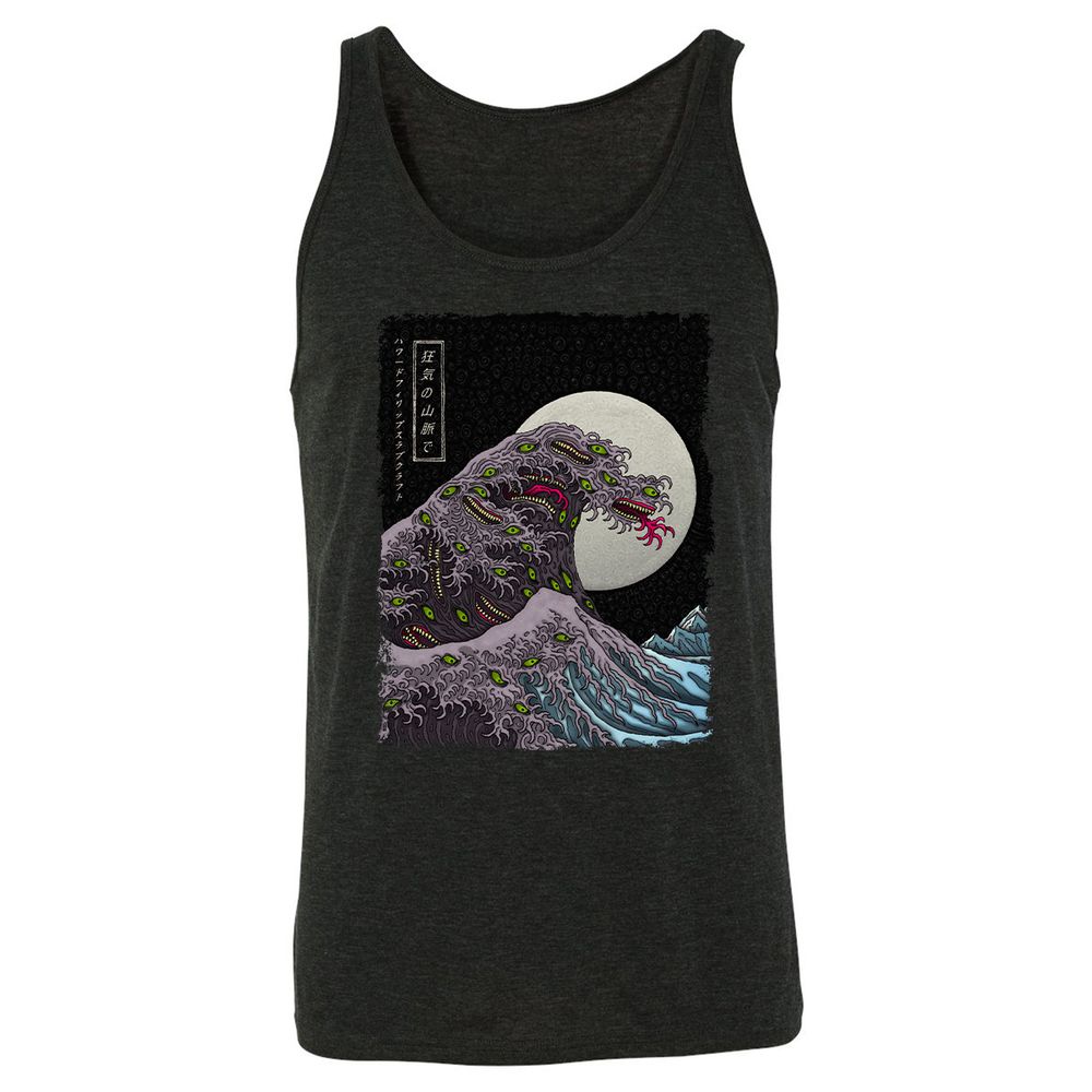 Unisex Jersey Tank - 9PJNCXQ1 - Charcoal Black Triblend - 5