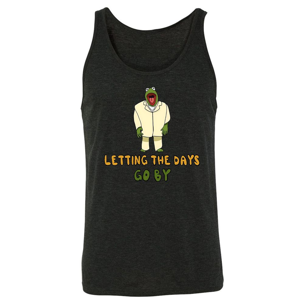 Letting the days go by - Charcoal Black Triblend - 5