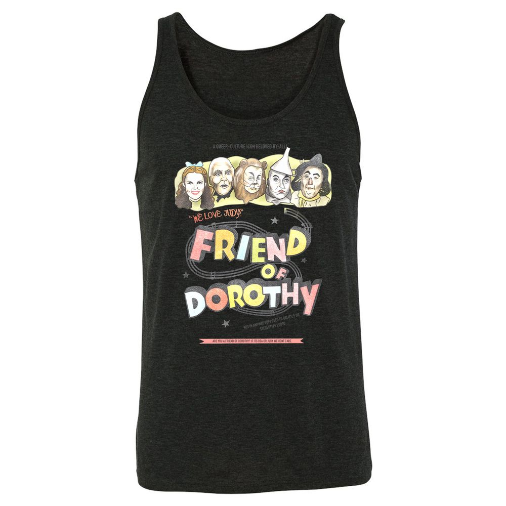 Friend of Dorothy - Charcoal Black Triblend - 5