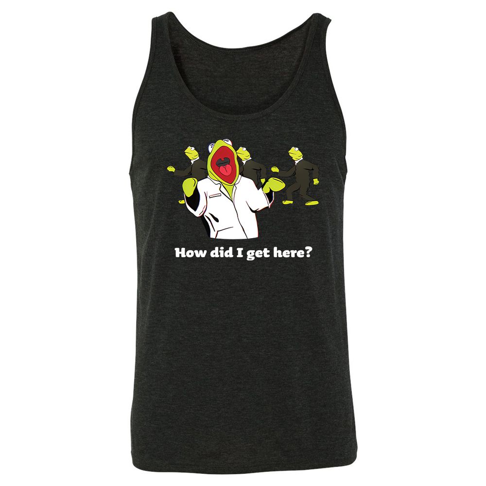 Unisex Jersey Tank - A2HE3MHR - Charcoal Black Triblend - 5