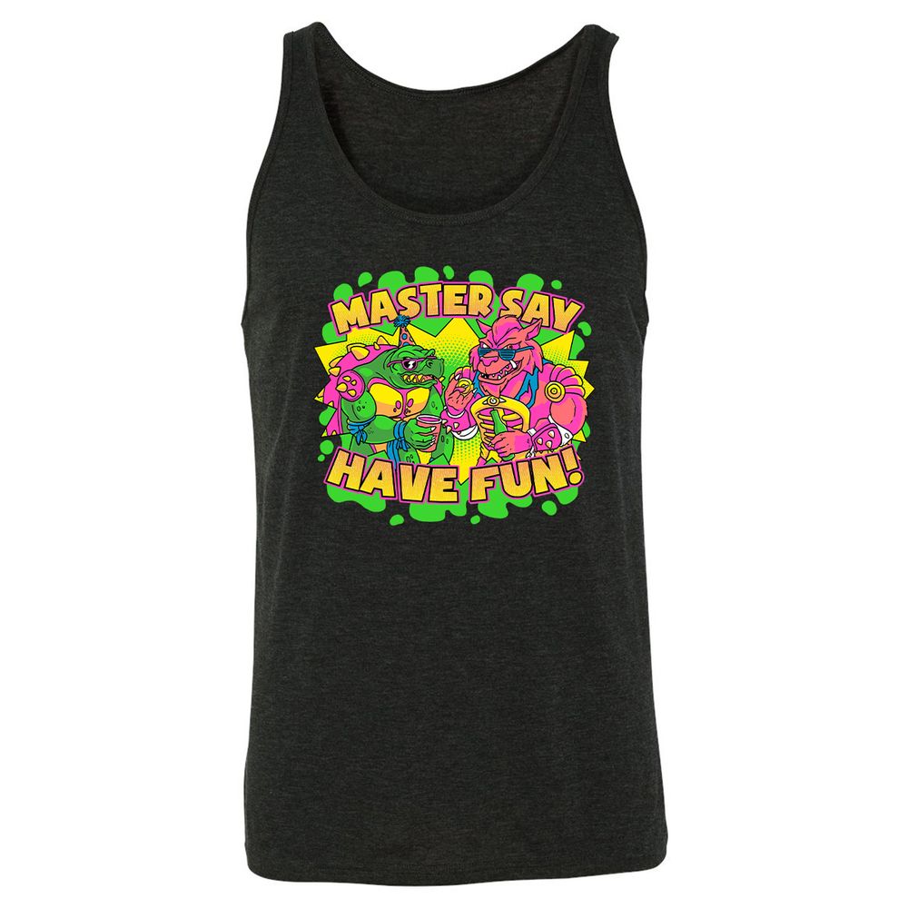 Unisex Jersey Tank - HN6TVHA5 - Charcoal Black Triblend - 5