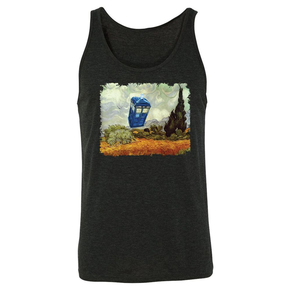 Unisex Jersey Tank - BEGGL56E - Charcoal Black Triblend - 5