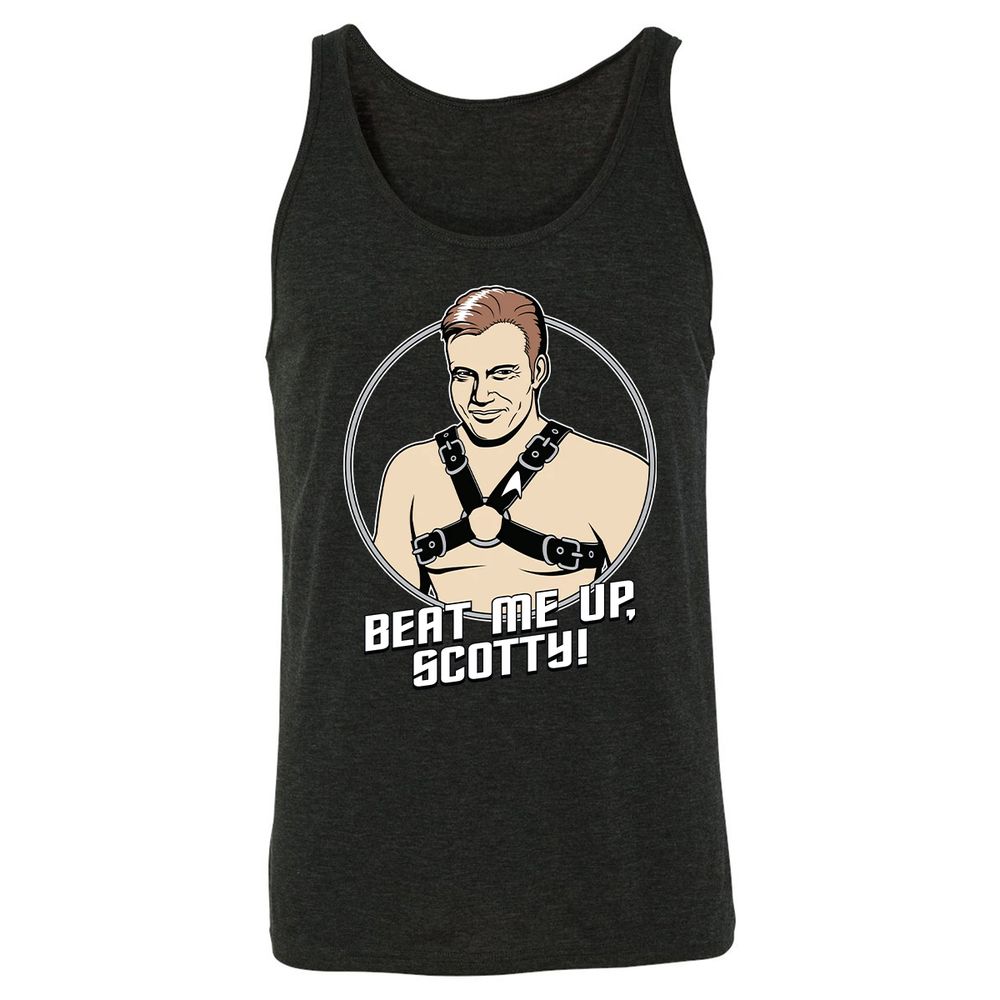 Unisex Jersey Tank - E7NJ72WG - Charcoal Black Triblend - 5