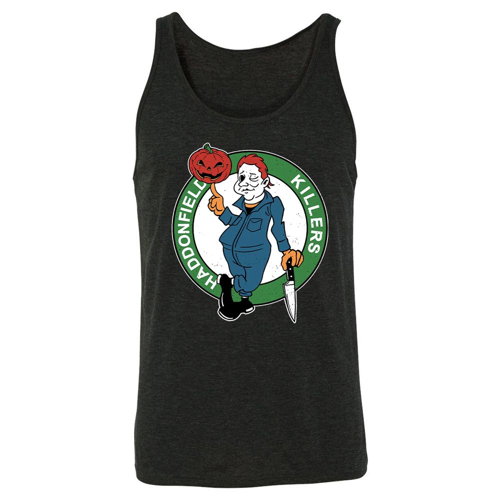 Unisex Jersey Tank - DJBWP9G3 - Charcoal Black Triblend - 5