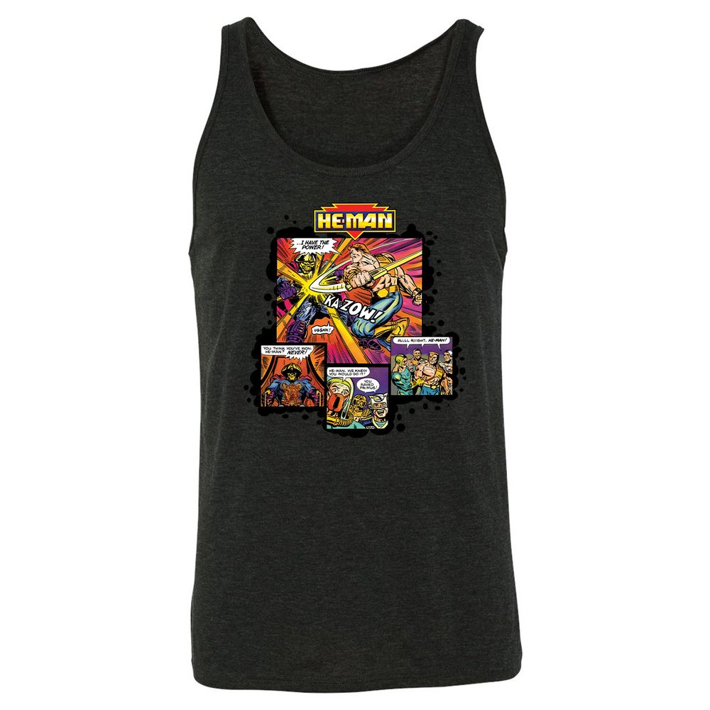 Unisex Jersey Tank - NPL89HHG - Charcoal Black Triblend - 5