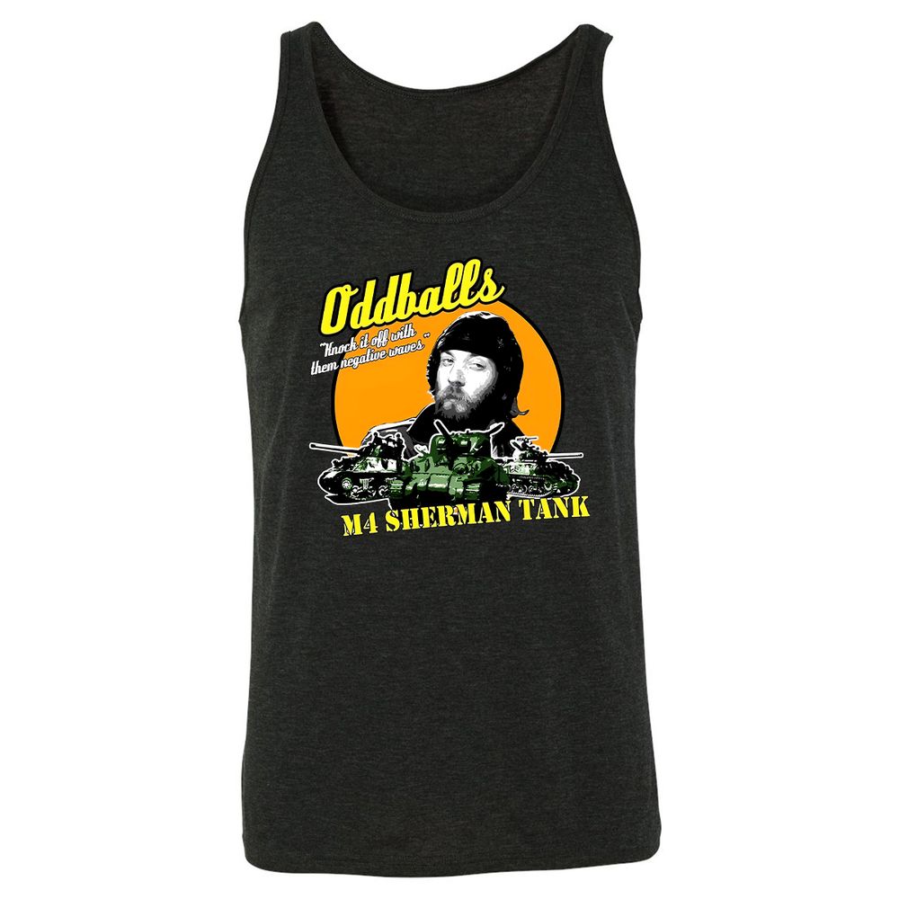 Unisex Jersey Tank - 2AXJ9G22 - Charcoal Black Triblend - 5
