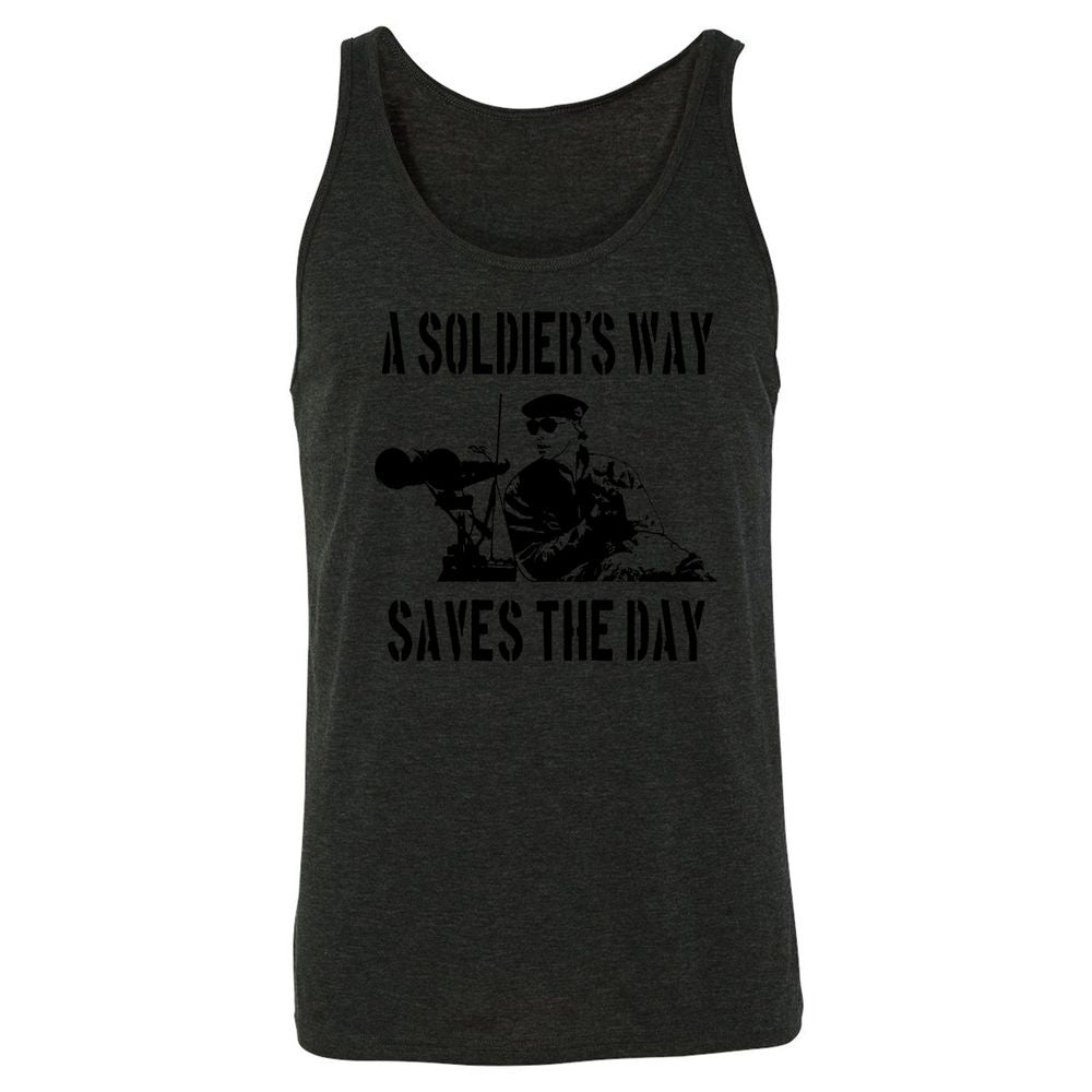 Unisex Jersey Tank - ETZAYZ6K - Charcoal Black Triblend - 5