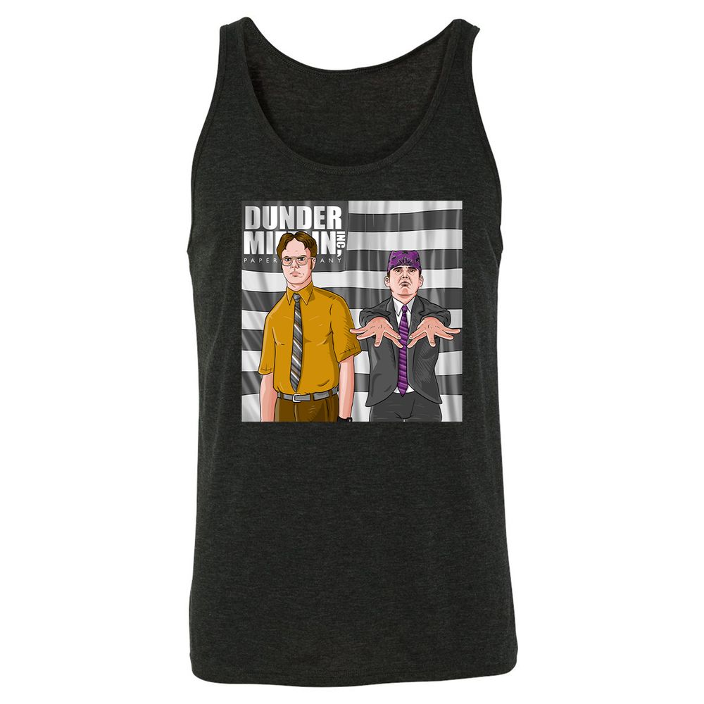 Unisex Jersey Tank - EX6RDTJ9 - Charcoal Black Triblend - 5