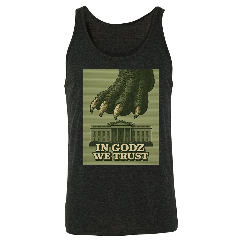 Unisex Jersey Tank - MSKJCXPG - Charcoal Black Triblend - 5