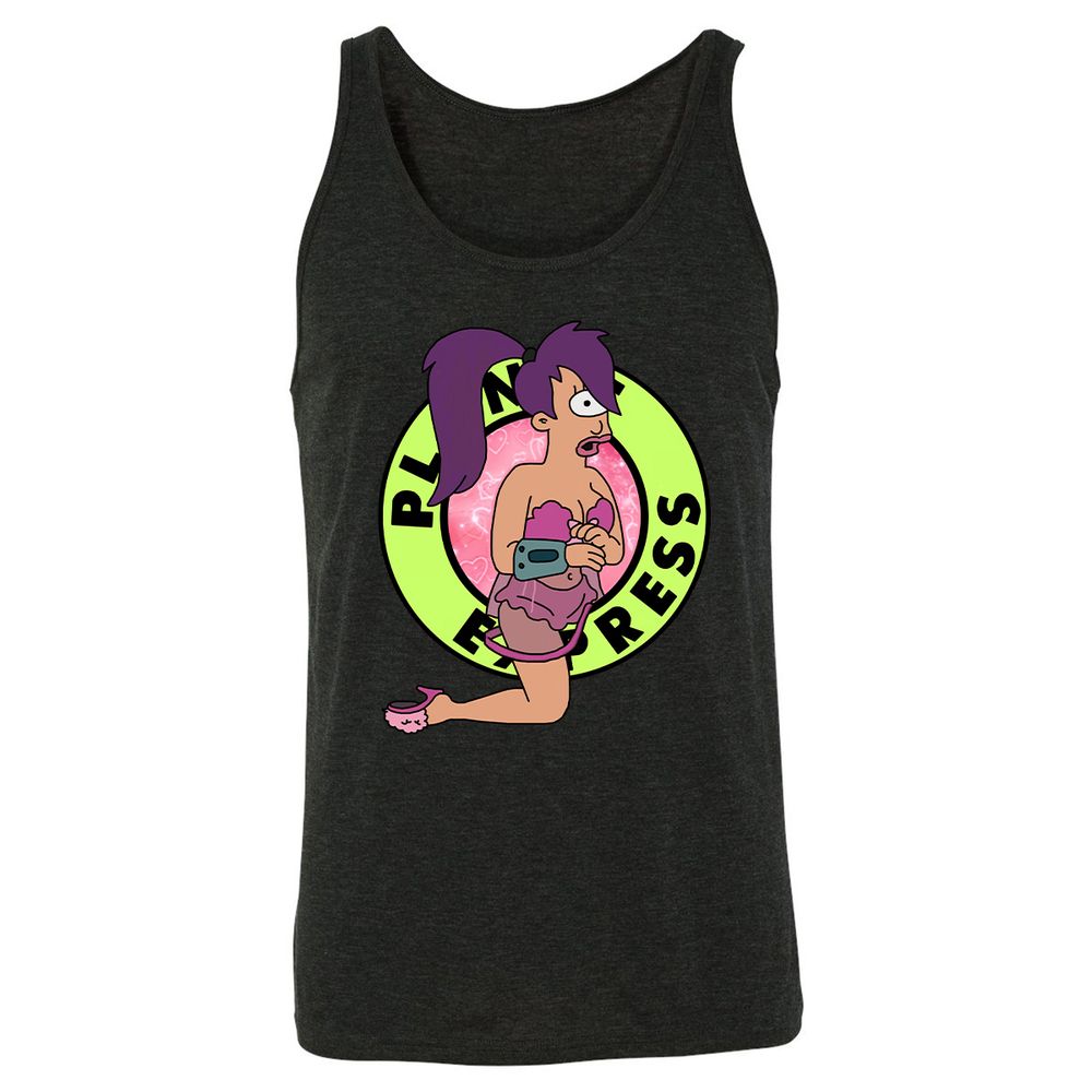 Unisex Jersey Tank - LZ147QQK - Charcoal Black Triblend - 5
