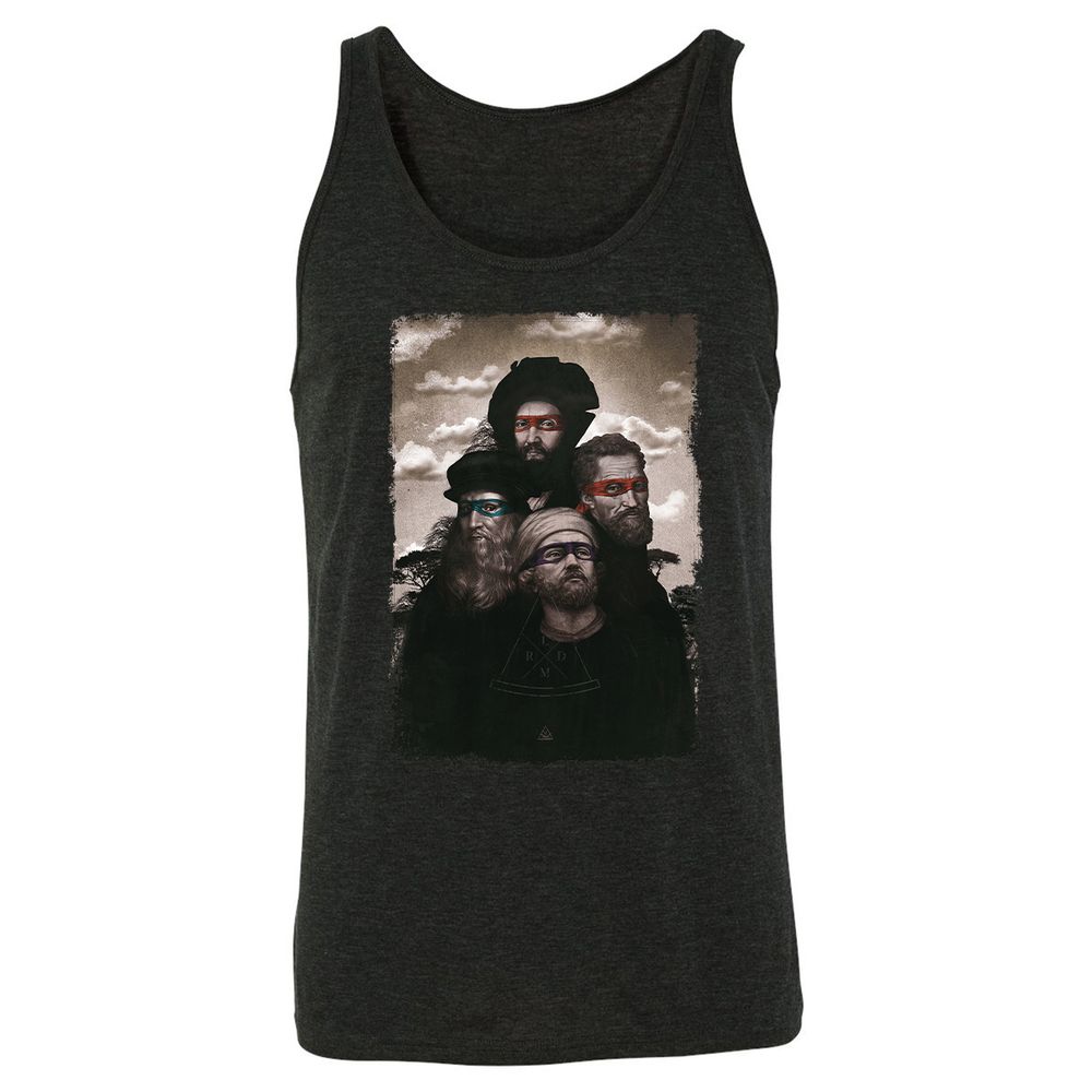 Unisex Jersey Tank - E26SXX9M - Charcoal Black Triblend - 5