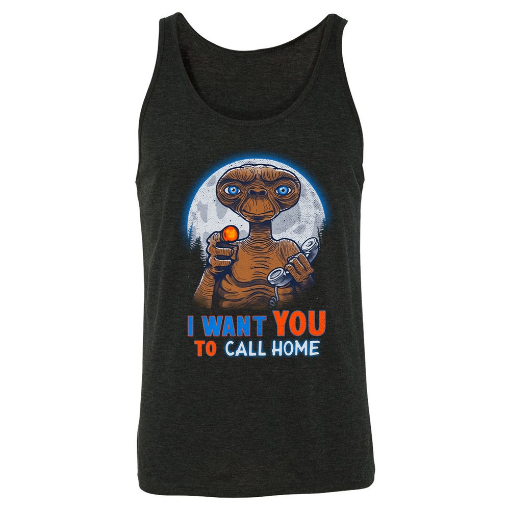 Unisex Jersey Tank - 6RZ37KRS - Charcoal Black Triblend - 5
