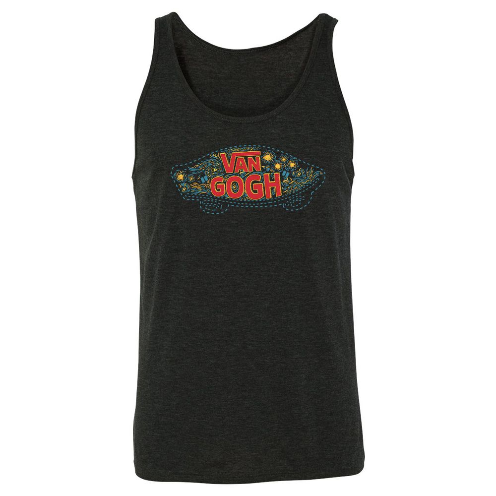 Unisex Jersey Tank - SYX4NXFF - Charcoal Black Triblend - 5