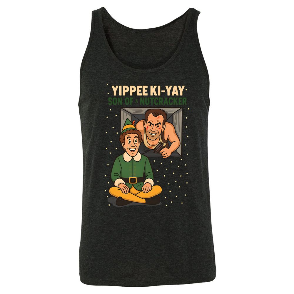 Unisex Jersey Tank - Y45DZY5B - Charcoal Black Triblend - 5